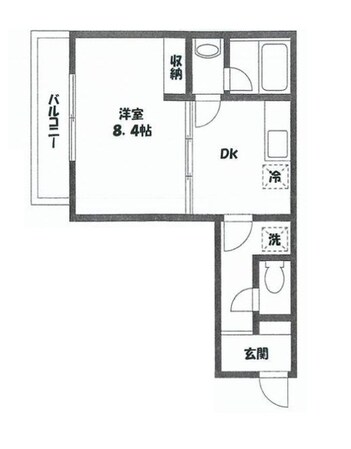 toit vertの物件間取画像